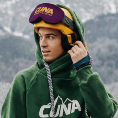 Ochraniacz na gogle bakłażanowy Gogle Protector