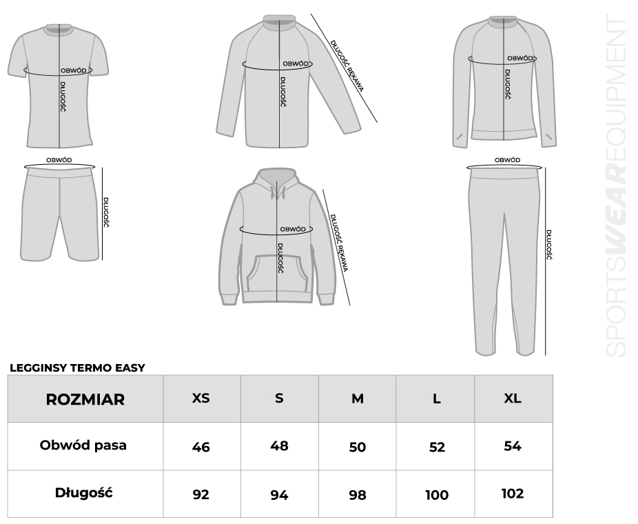 LEGGINSY-TERMO-EASY-TABELA-ROZMIARÓW-JAK-MIERZYC-I-TABELA-ROZMIARÓW